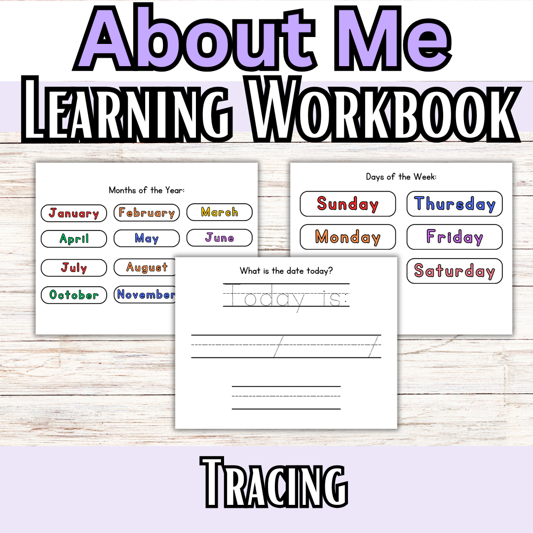 ALL ABOUT ME My Graded Hands on Workbooks- (Learning Books)