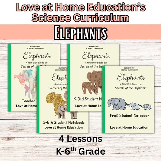 Mini Science Unit: Elephants (Secrets of the Elephants)