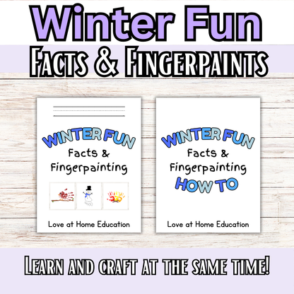 Seasonal Fun Facts & Fingerpainting
