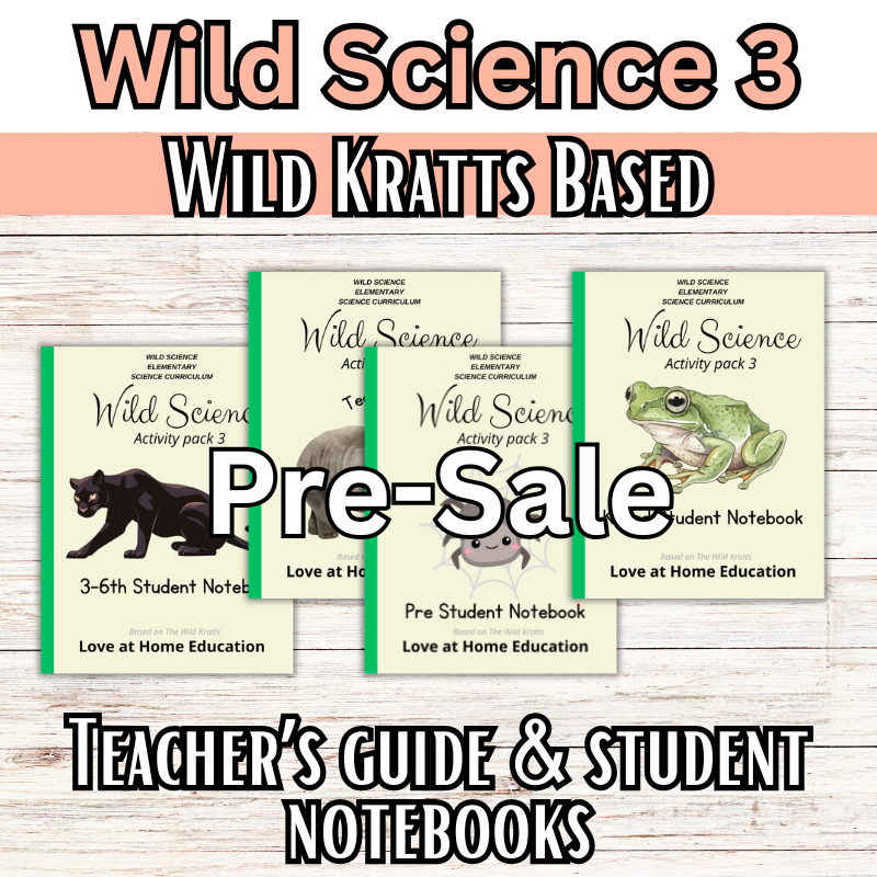 Wild Science: Elementary Science Curriculum: Activity Book 3 (PRESALE)