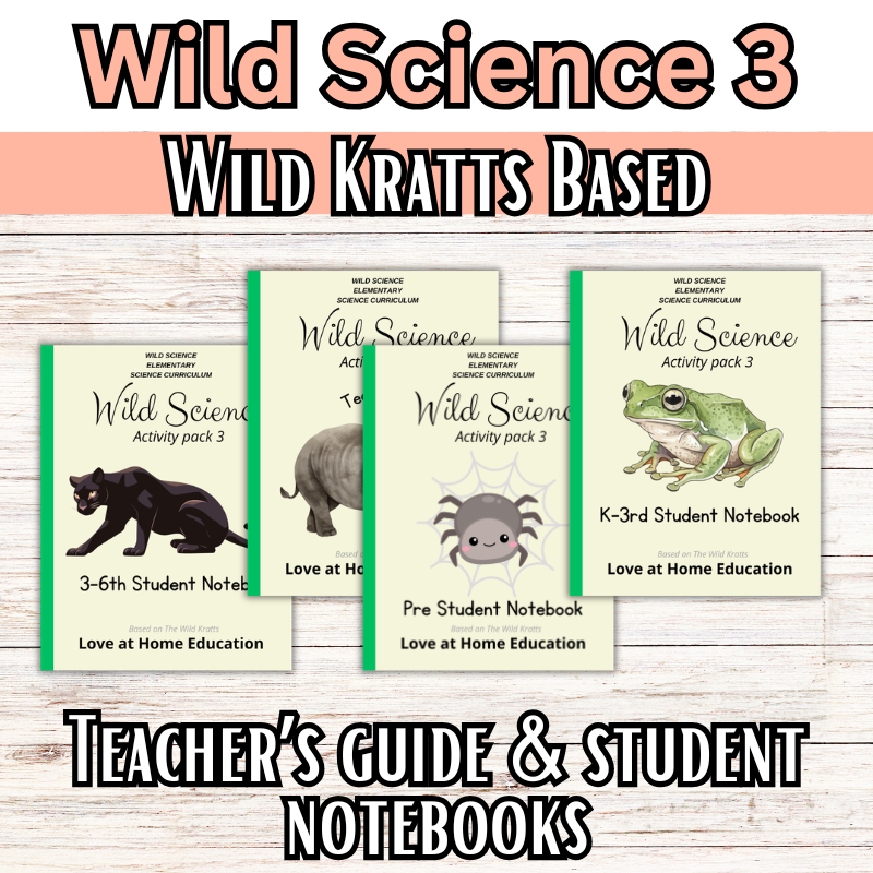 Wild Science: Elementary Science Curriculum: Activity Book 3 (PRESALE)
