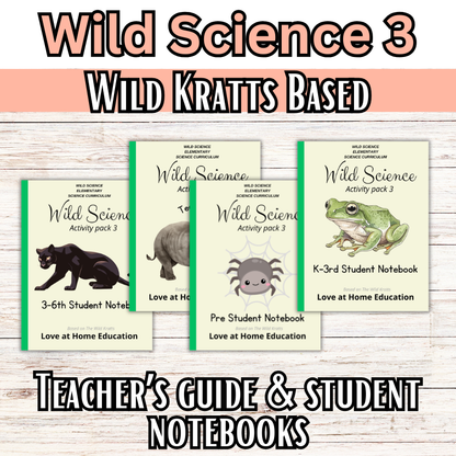 Wild Science: Elementary Science Curriculum: Activity Book 3