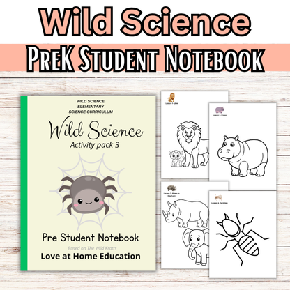 Wild Science: Elementary Science Curriculum: Activity Book 3