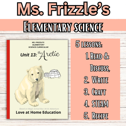 Ms. Frizzle's Elementary Science Curriculum- Original Pack (Ages 4-10, PreK-4th grade)