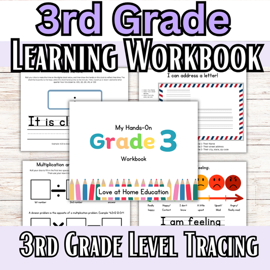 3rd GRADE My Graded Hands on Workbooks- (Learning Books)