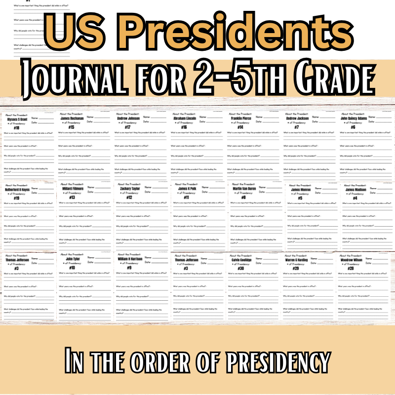 US Journals- United States History Research Notebooks