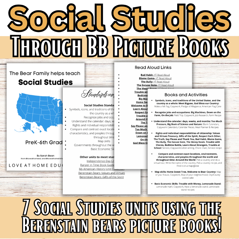 SOCIAL STUDIES: The Bear Family Helps Teach