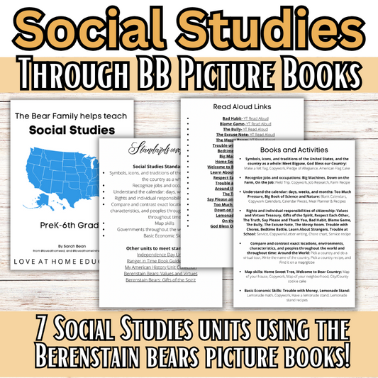 SOCIAL STUDIES: The Bear Family Helps Teach