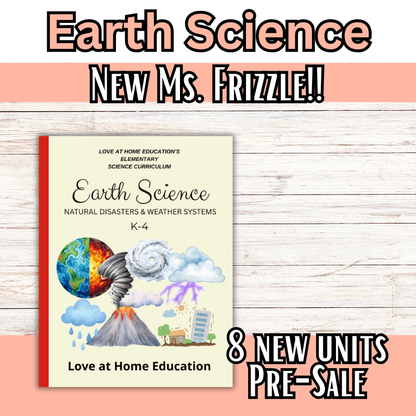 Ms. Frizzle Earth Science Addition (8 units) Pre-Sale (K-4th)