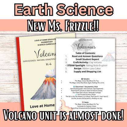 Ms. Frizzle Earth Science Addition (8 units) Pre-Sale (K-4th)