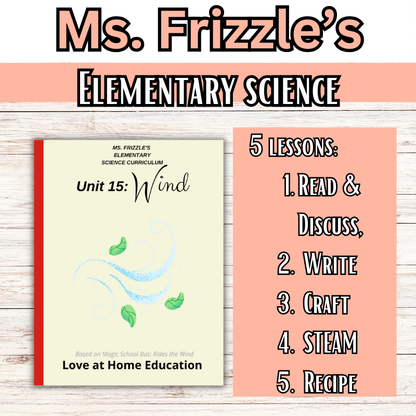 Ms. Frizzle's Elementary Science Curriculum- Original Pack (Ages 4-10, PreK-4th grade)