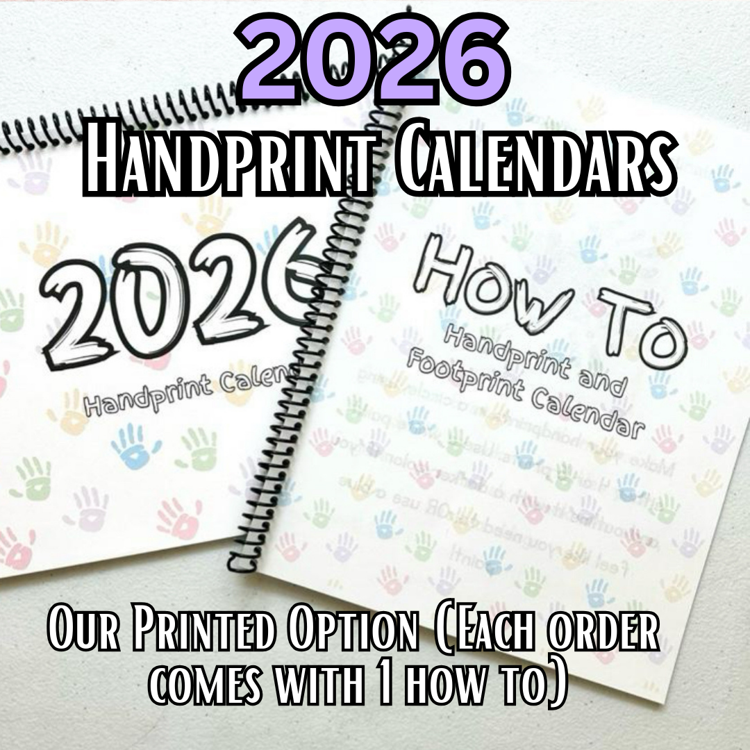 2026 Handprint Calendars- Great for Christmas Gifts!!