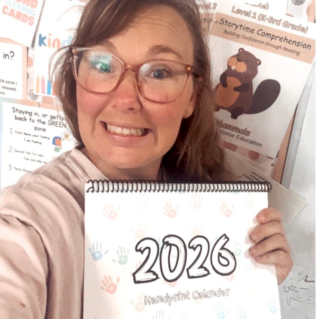 2026 Handprint Calendars- Great for Christmas Gifts!!