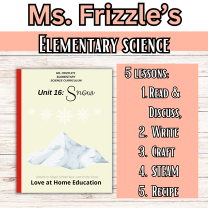 Ms. Frizzle's Elementary Science Curriculum- Original Pack (Ages 4-10, PreK-4th grade)