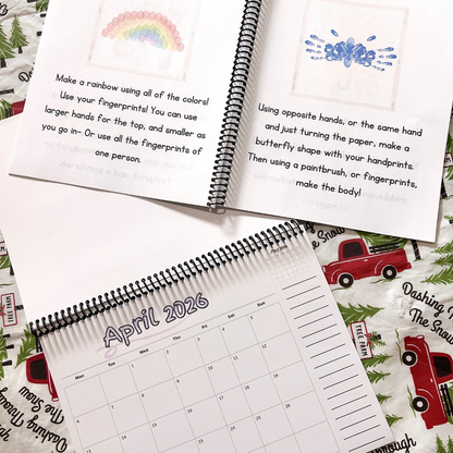 2026 Handprint Calendars- Great for Christmas Gifts!!