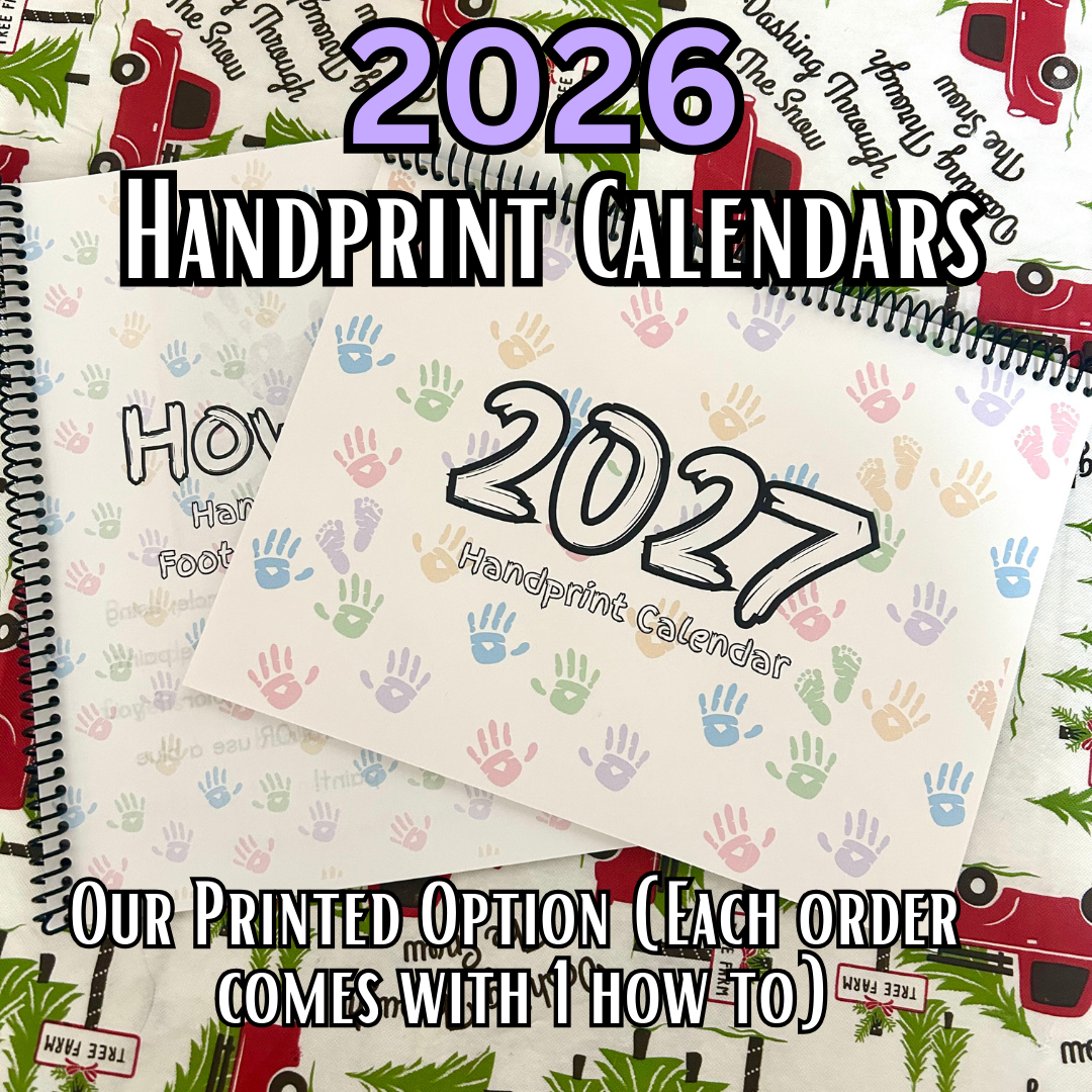 2027 Handprint Calendars- Great for Christmas Gifts!!