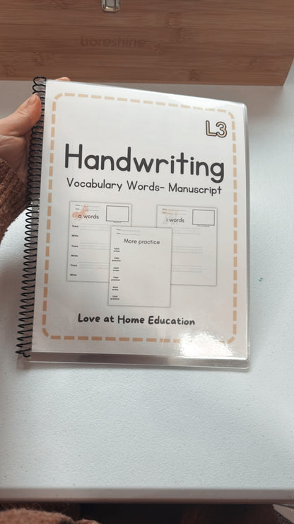 Handwriting Levels 1-4 Bundle: Manuscript