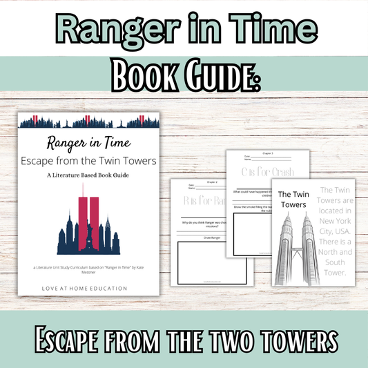 Ranger in Time: Escape from the Twin Towers Book Guide (New York, 9/11)