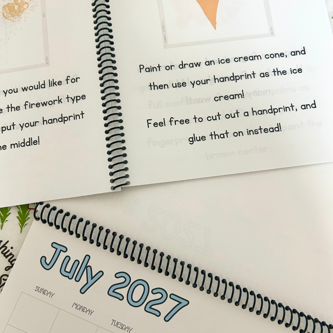 2027 Handprint Calendars- Great for Christmas Gifts!!