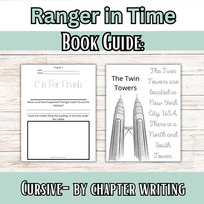 Ranger in Time: Escape from the Twin Towers Book Guide (New York, 9/11)