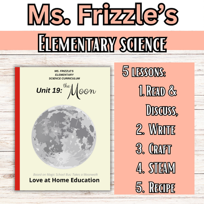 Ms. Frizzle's Elementary Science Curriculum- Original Pack (Ages 4-10, PreK-4th grade)