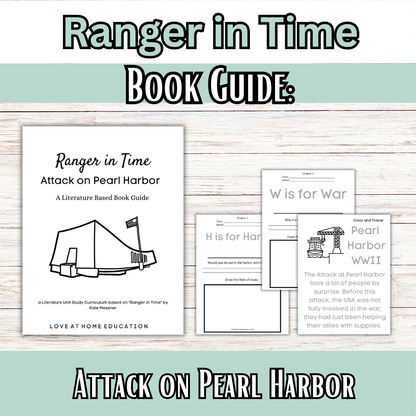 Ranger in Time: Attack on Pearl Harbor Book Guide (World War II)
