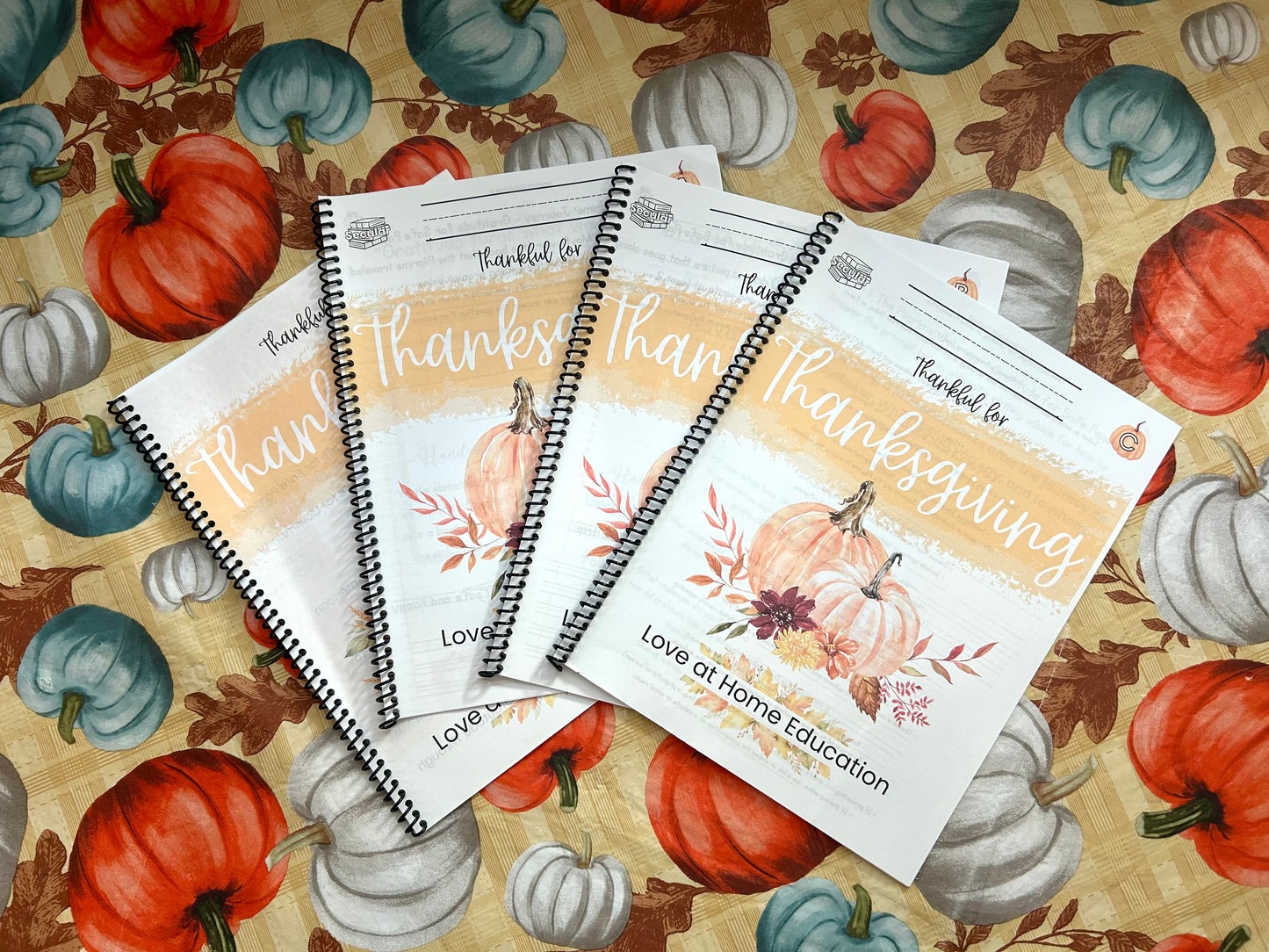 Thankful for Thanksgiving: Thanksgiving Homeschool Unit Study Collection (K-8th)