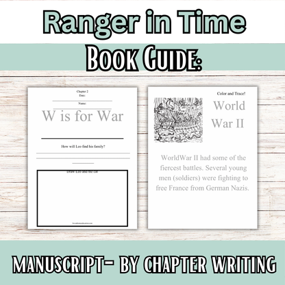 Ranger in Time: D-Day Battle on the Beach Book Guide (World War II)