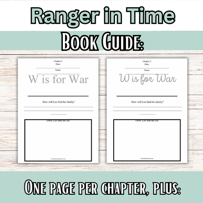Ranger in Time: D-Day Battle on the Beach Book Guide (World War II)