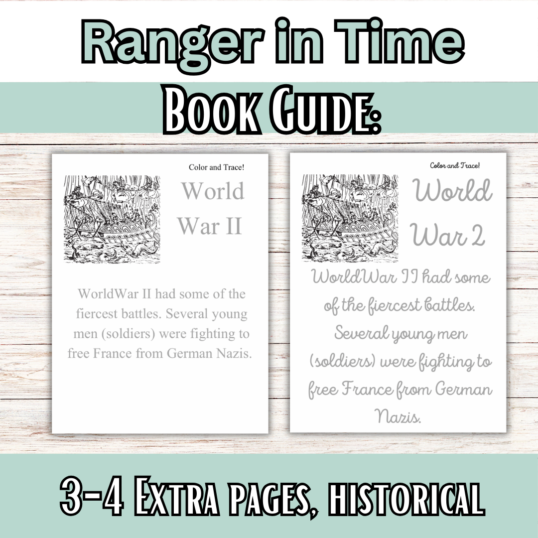 Ranger in Time: Full Book Guide Collection! Companions to Ranger In Time: No Books Included