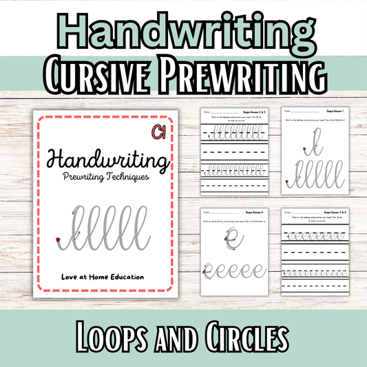 Cursive Prewriting (Handwriting CL1)