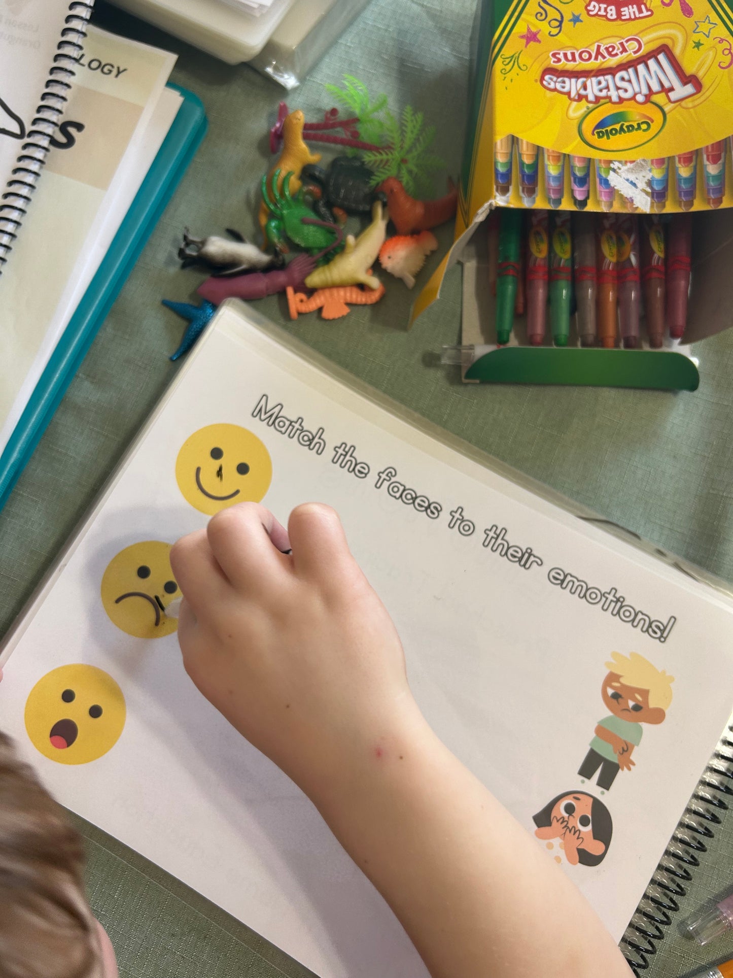 Preschool and Toddler Emotions TRACING BOOK!