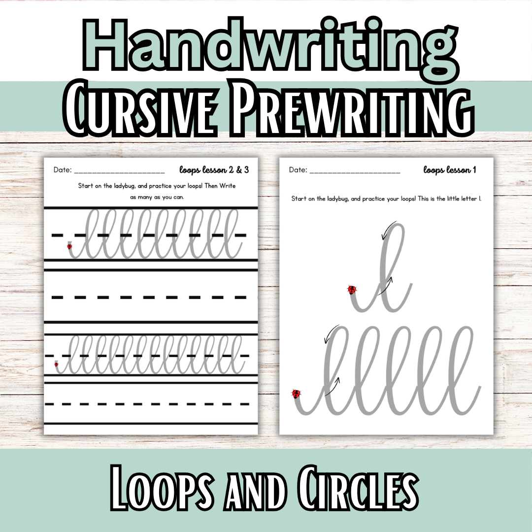 Cursive Prewriting (Handwriting CL1)