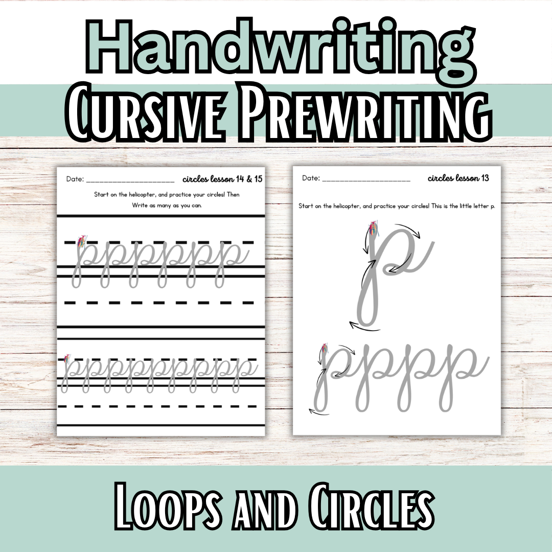 Cursive Prewriting (Handwriting CL1)