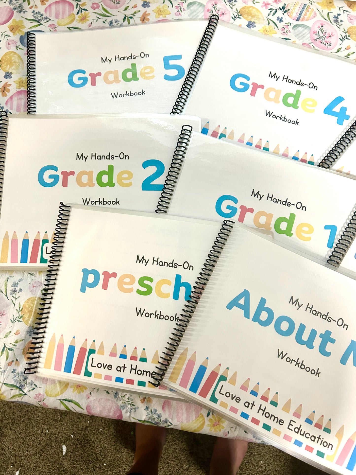 My Graded Hands on Workbooks- Preschool-5th Grade