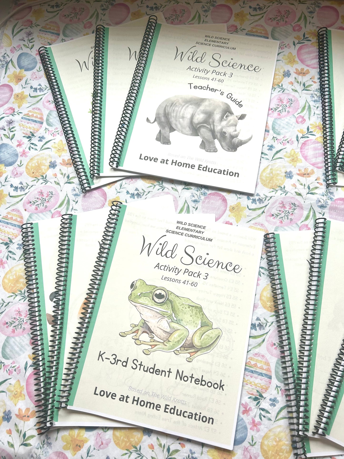 Wild Science 1-3 Bundle: Elementary Science Curriculum: Activity Books (60 Lessons)