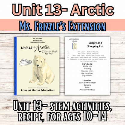 Ms. Frizzle's Elementary Science Curriculum- Extension Pack (Ages 10-14, 4th-8th grade)