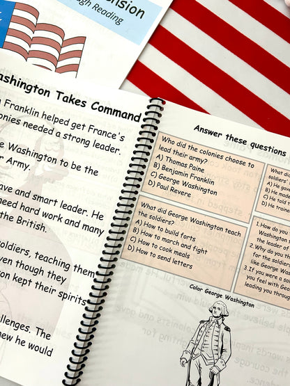 Storytime Comprehension: Inspiring Confidence in Young Readers (America Volume 1, Reading Comprehension) K-6th Grade