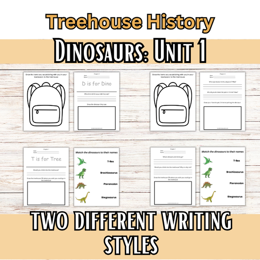 Treehouse History: History through MTH Chapter Books (K-4th)