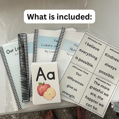Our Loving Preschool Curriculum- The Full Year of Preschool for 2-6 year olds- The Printed and Shipped Collection