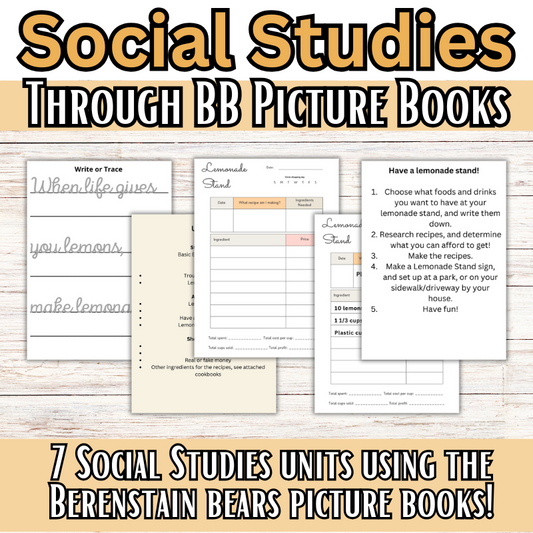 SOCIAL STUDIES: The Bear Family Helps Teach