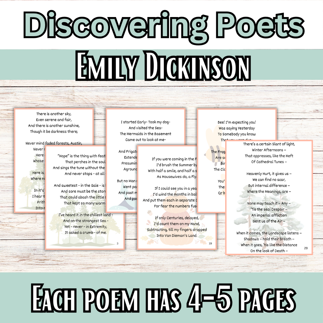 Discovering Poets: Emily Dickinson (NEW 2026)