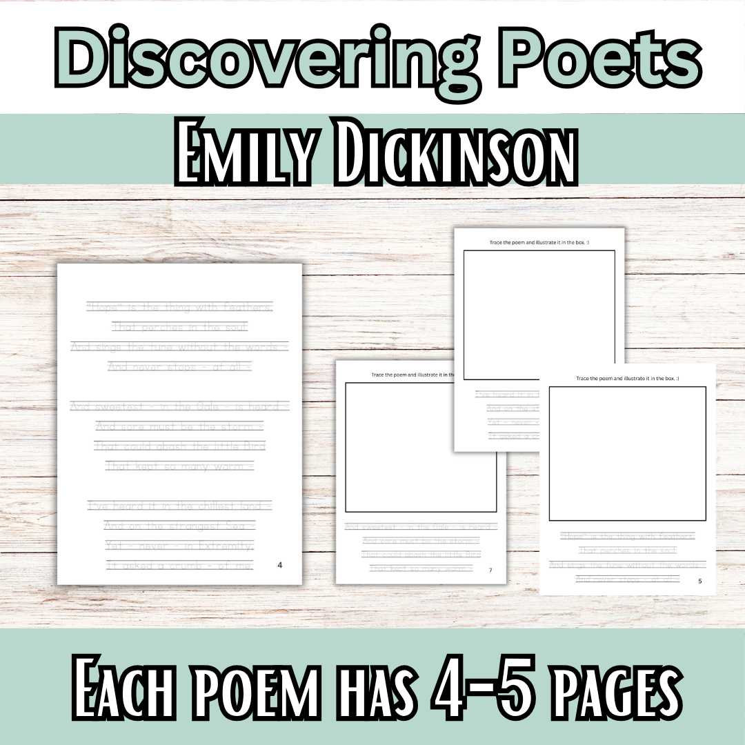 Discovering Poets: Emily Dickinson (NEW 2026)
