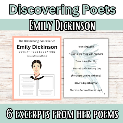 Discovering Poets: Emily Dickinson (NEW 2026)