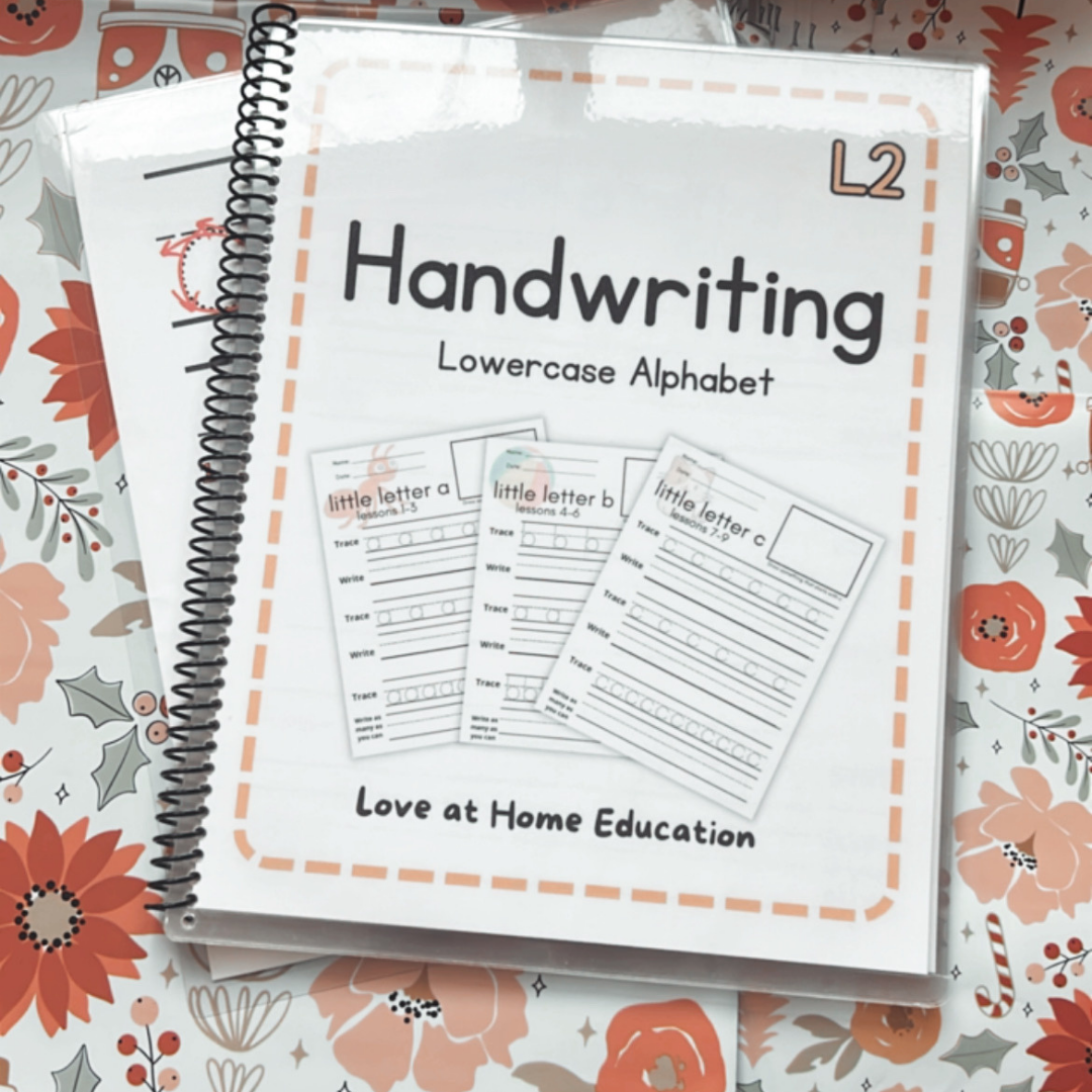 Manuscript Lowercase and Uppercase Letters (Handwriting L2)