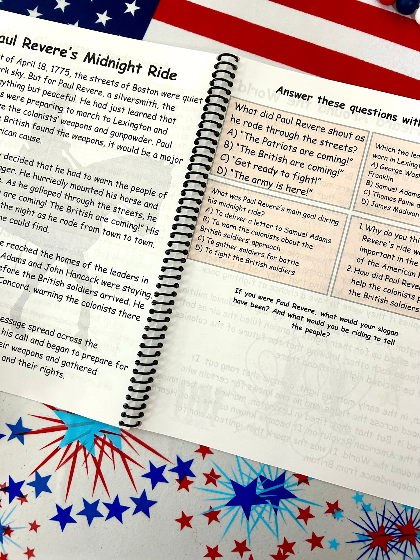 Storytime Comprehension: Inspiring Confidence in Young Readers (America Volume 1, Reading Comprehension) K-6th Grade