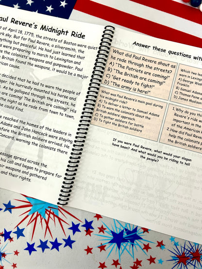 Storytime Comprehension: Inspiring Confidence in Young Readers (America Volume 1, Reading Comprehension) K-6th Grade