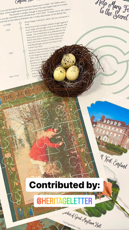 Gardenschooling Edition (The Ultimate Unit Study) (Grades PreK-6) Based on the Secret Garden by Frances Hodgson Burnett