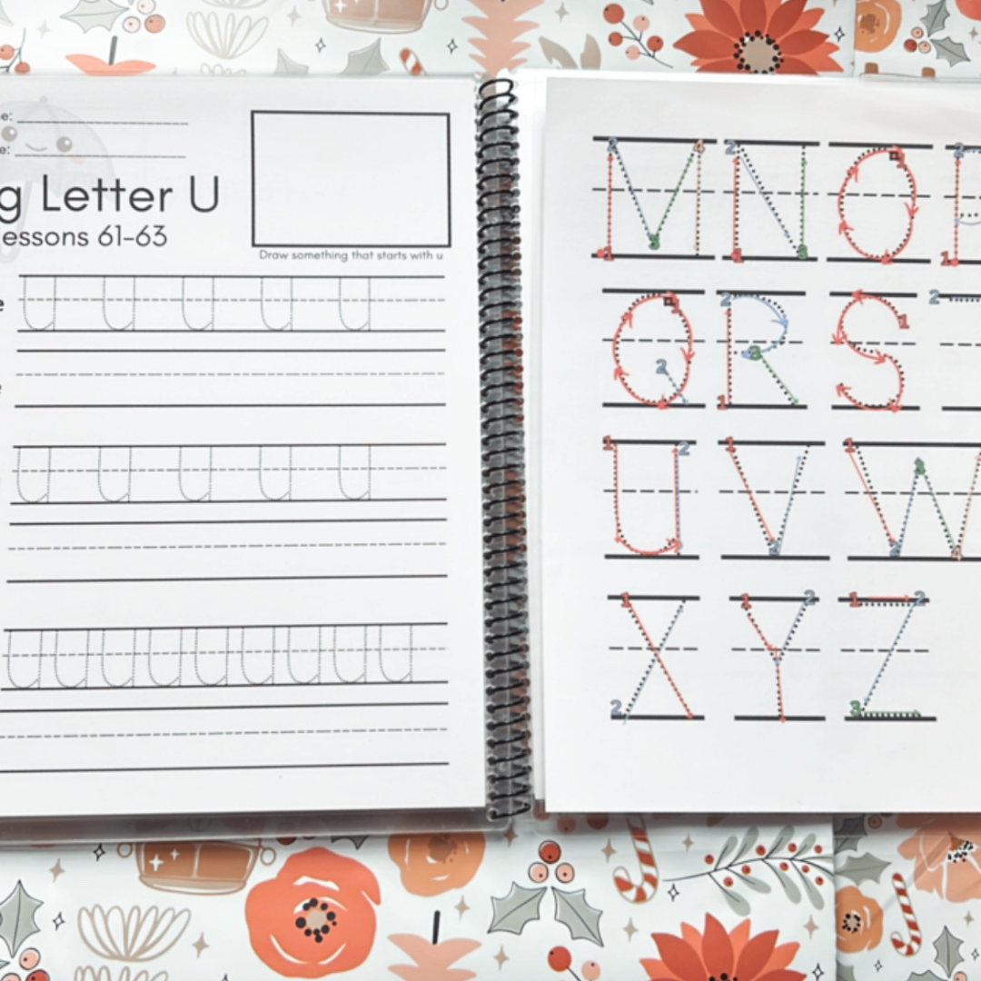 Manuscript Lowercase and Uppercase Letters (Handwriting L2)
