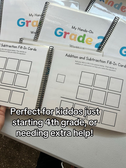 My Graded Hands on Workbooks- Preschool-5th Grade (Learning Books) Bundle